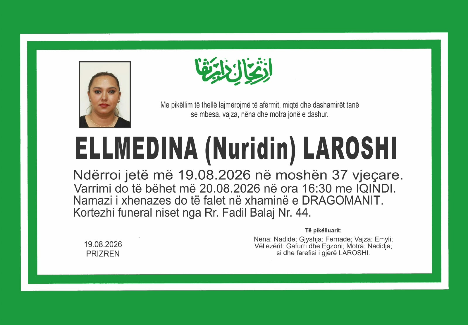 Ellmedina Noridin Moyo