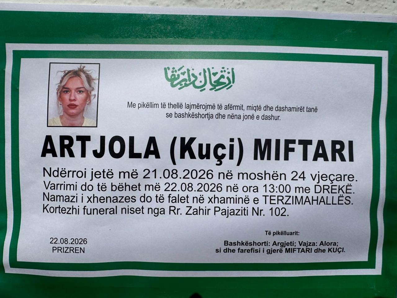 Artjola Arben Miftari