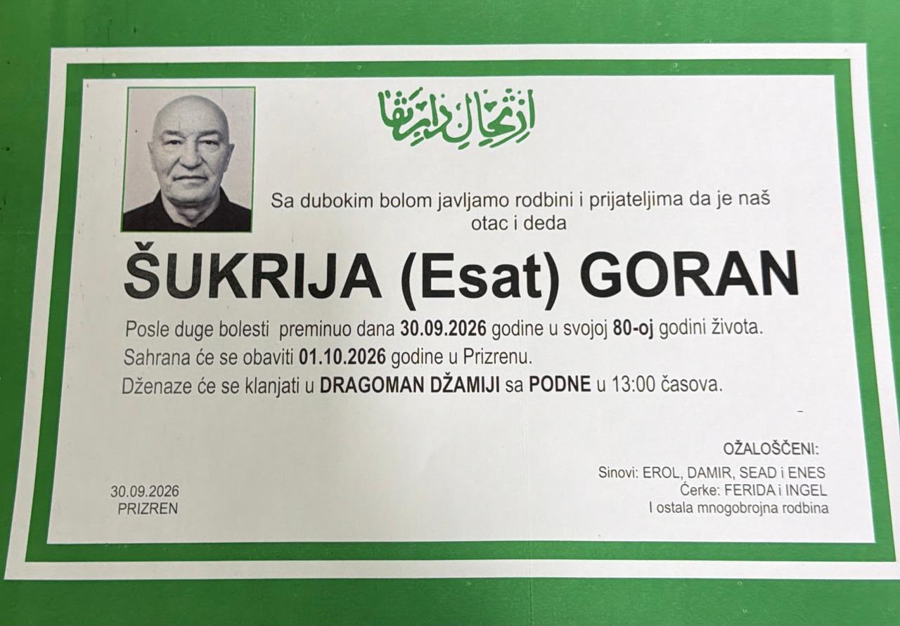 Šukrija Esat Goran