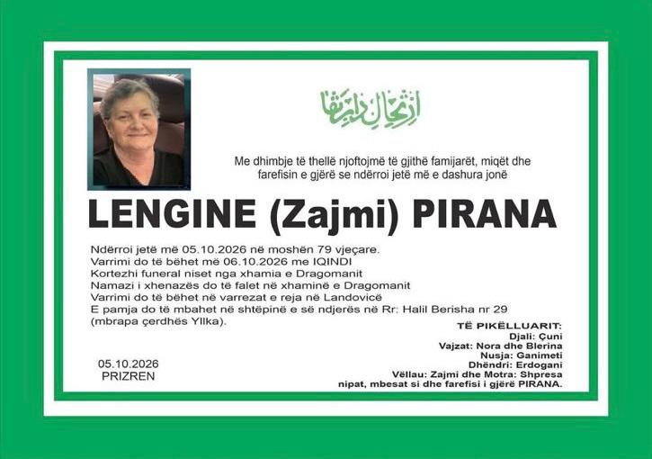 Lengine Ahmet Pirana