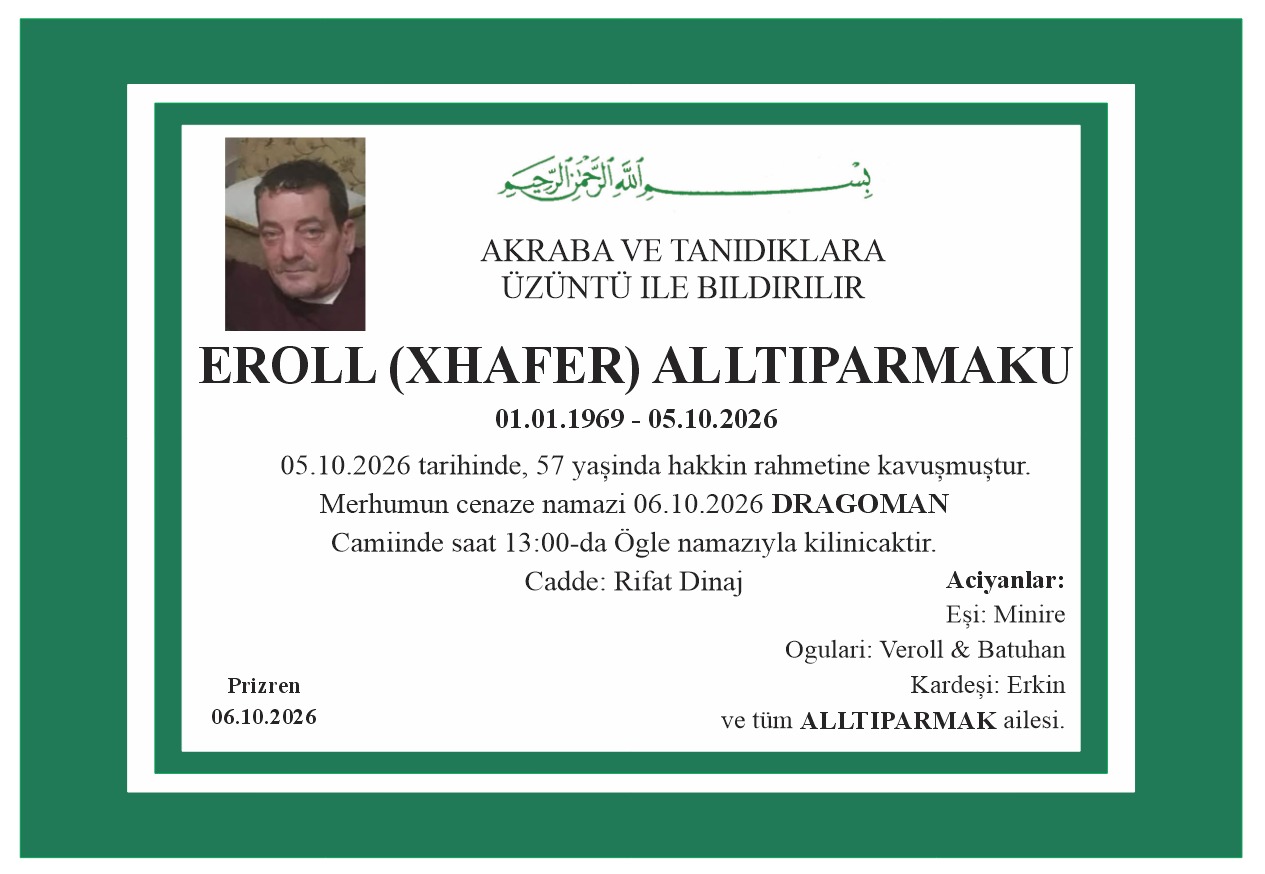 Eroll Xhafer Alltiparmaku