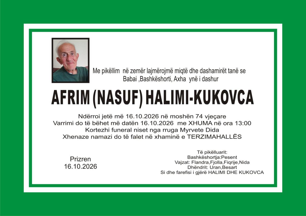 Afrim Nasuf Kukovca